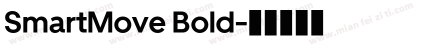 SmartMove Bold字体转换